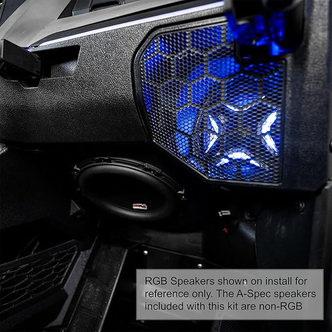 Sistema SSV Works 200W 2 Parlantes Para Polaris RZR PRO miniatura 5