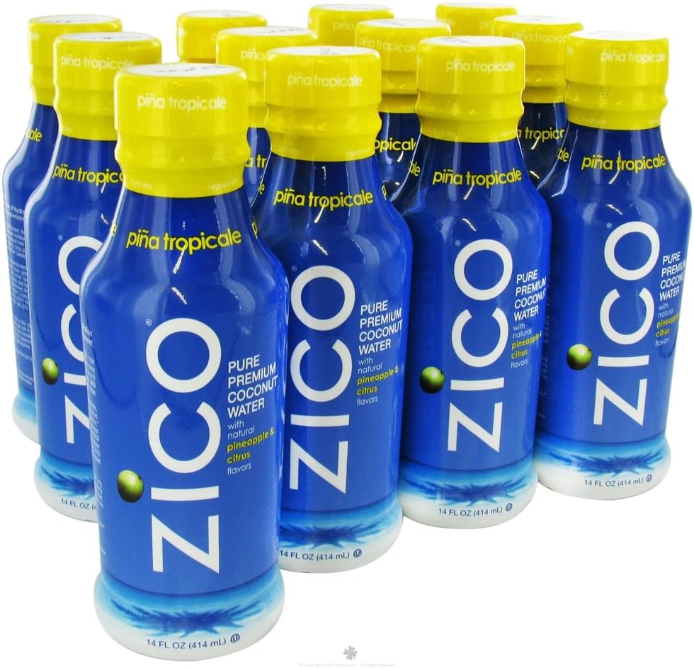 Coconut Water Pineapple Zico 14 oz Liquid Health