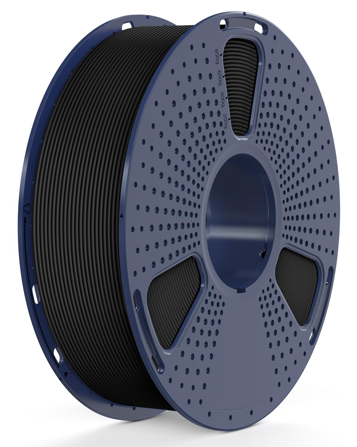 SUNLU Rapido PETG Filamento 3D 1.75 mm 1KG, Alta Velocità 30-600mm/s Filamento per Stampante 3D, Precisione Dimensionale +/-0.02mm, 1kg Bobina, Adatto Alla Maggior Parte Delle Stampanti 3D FDM(Nero)