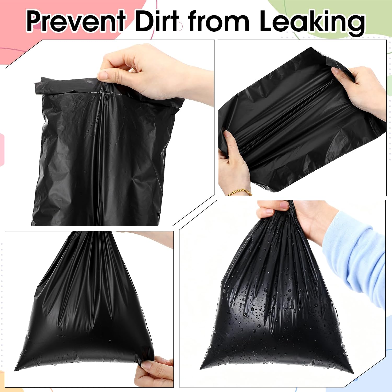 300 Pcs Ostomy Pouch Disposable Bag 7.87 x 13.77 Inches Ostomy Pouch Disposal Bags Prevent Odours Leakage Colostomy Supplies Anti Peeping Disposal Sacks for Colostomy Waste Bags