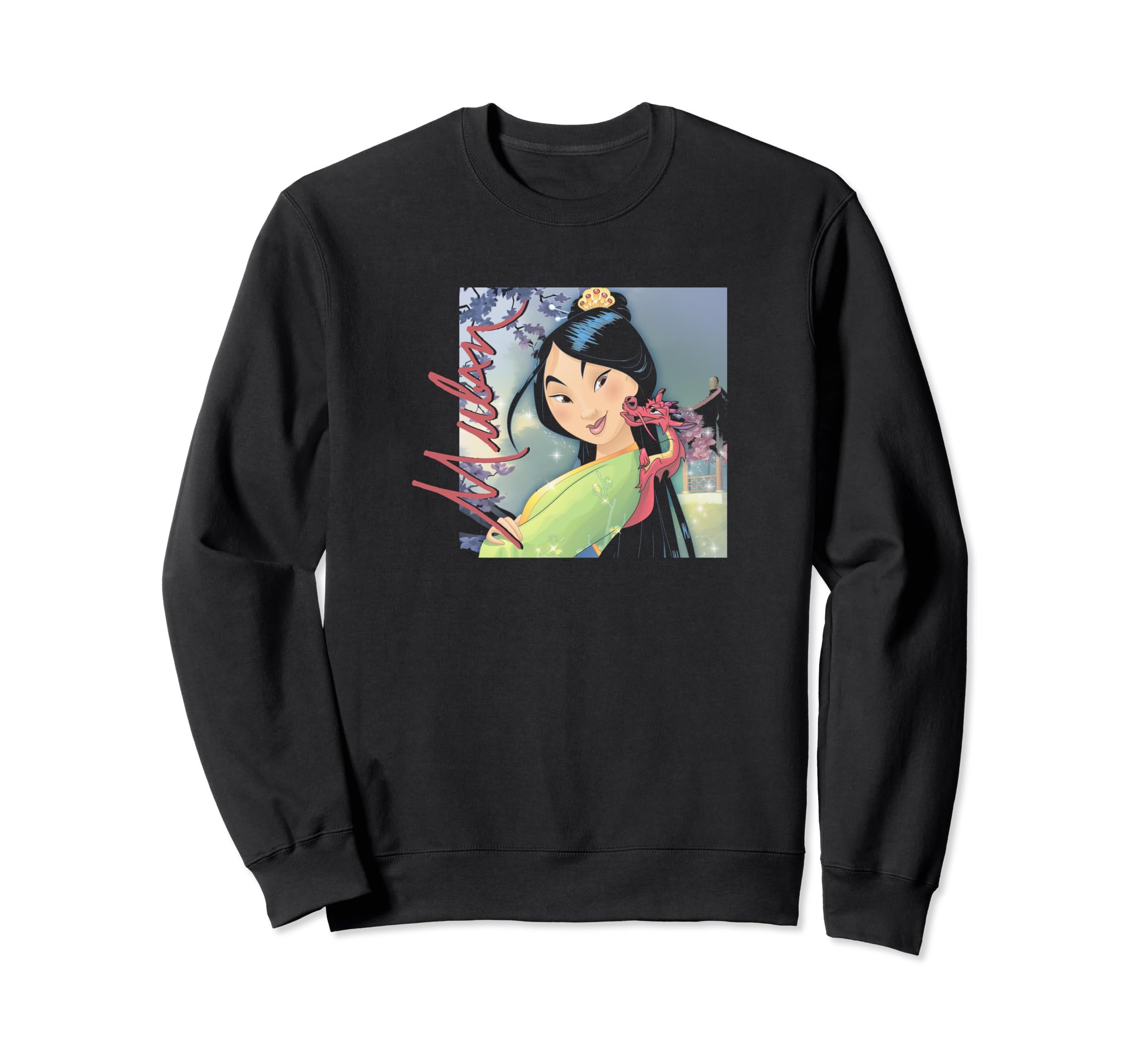 Sweat Mulan et Mushu pull graphique Disney de qualité supérieure