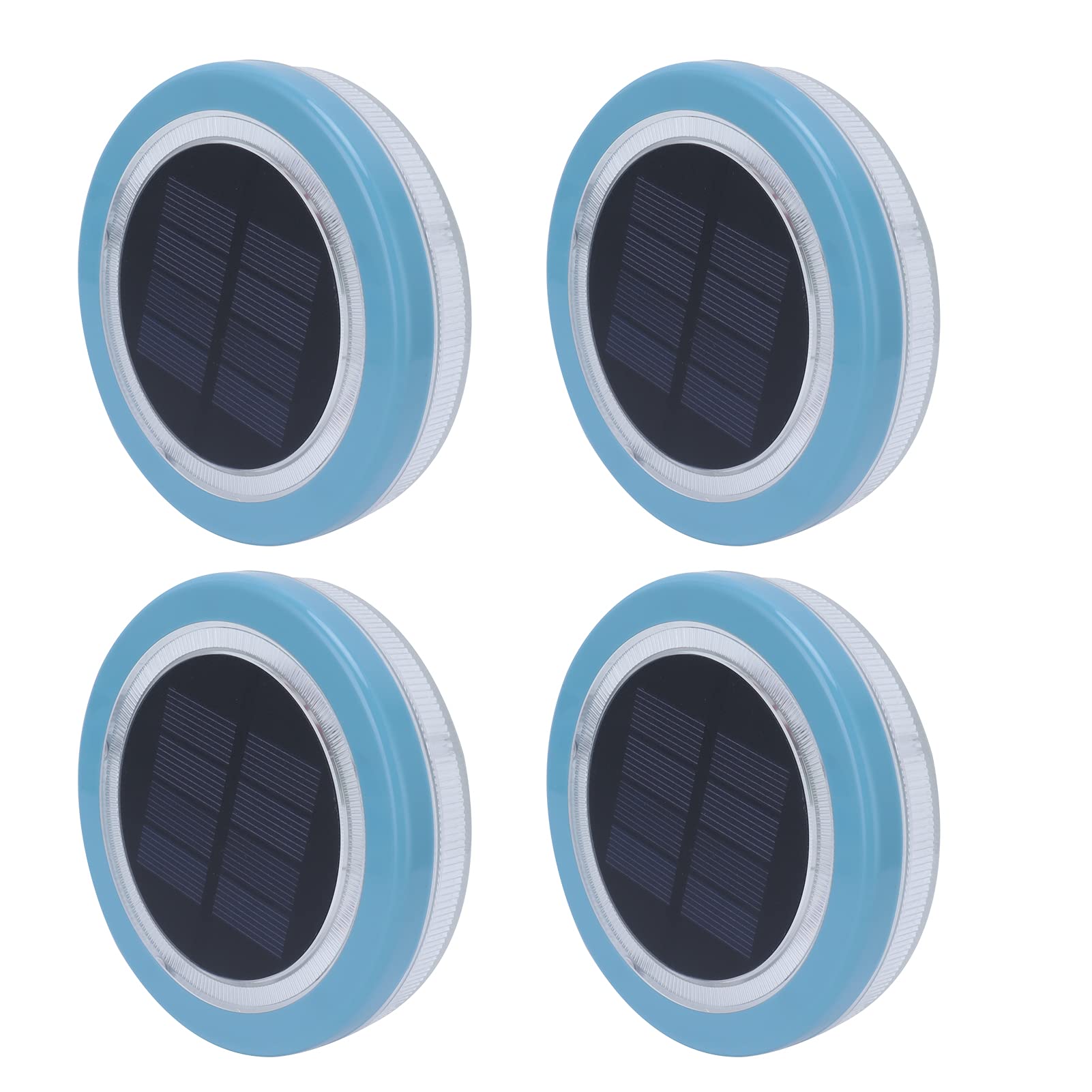 Schwimmbadzubehör – 4 Solar-Schwimmleuchten für Pool und Teich – helles Licht und energiesparende Funktion