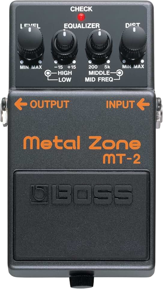 Mt-2 | Pedal de Distorção Boss Metal Zone Mt-2