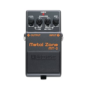 BOSS l Zone MT-2 ギターエフェクター 美品 箱　取説付き Amazon | BOSS Metal Zone MT-2 | ディストーション・オーバー