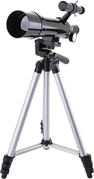 Telescopes for Adults Astronomy Professional, 50mm Aperture Telescope with Tripod, Astronomical Telescope with a Finder Mirror for Stargazing Monoculars, Astronomy Beginners Gift