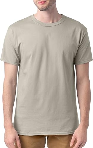 Miniatura 2 de Hanes ComfortSoft - Camiseta de manga corta para hombre paquete de 4