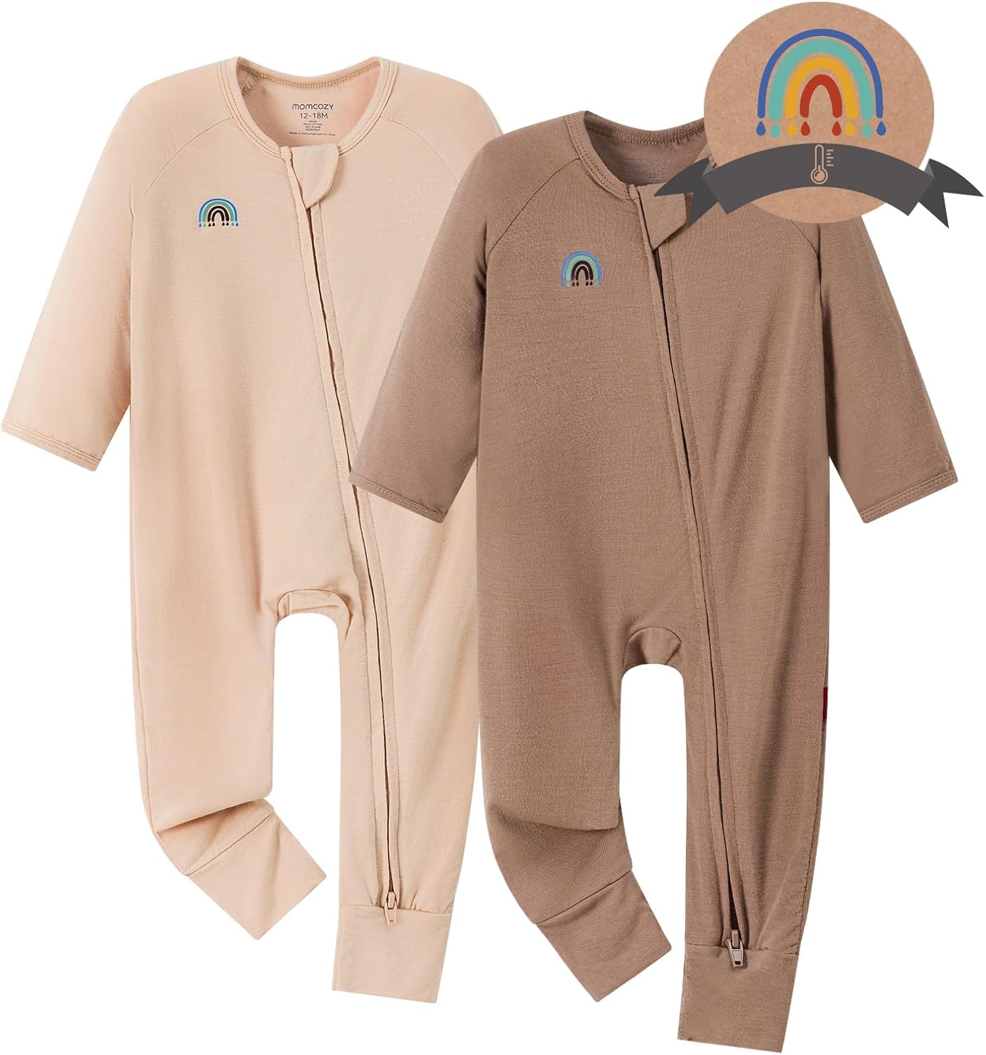 Momcozy Unisex Baby Pajamas, Baby-Temp Monitoring Philippines Ubuy - Main Image