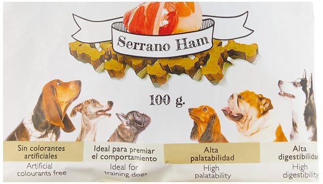 Foto 3 de 3 de Mediterranean Natural - Snack para perros adultos Mediterranean Natural Serrano jamón serrano 85 g