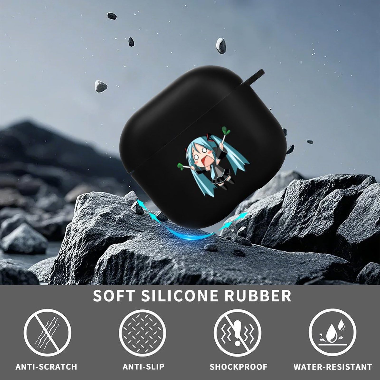 Amazon | Airpods 4 ケース 初音ミク Miku 美少女 萌え Airpods 第四