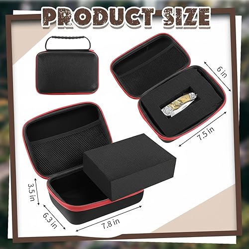 Miniatura 16 de Funda rígida de EVA con espuma personalizable de 11 x 7.8 x 4.3 pulgadas, funda protectora de transporte de EVA a prueba de golpes al aire libre