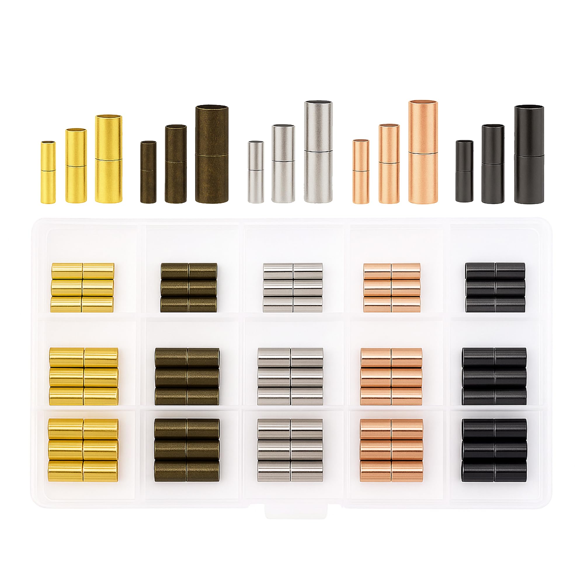 Amazon.com: Mandala Crafts 50 PCs Magnetic Clasps for Jewelry