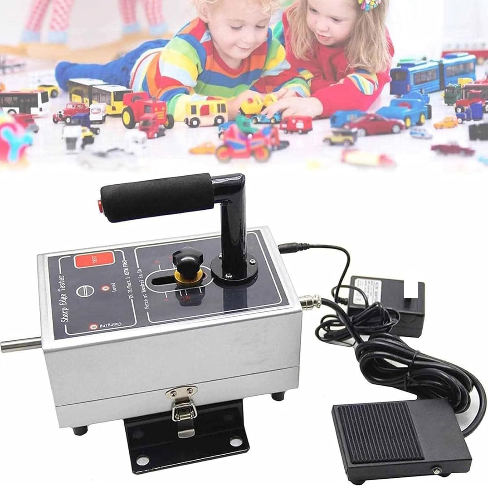 BOOZXCV Electric Sharp Edge Tester, Metal Sharpness Detection Tool for Electronics, Accurate Sharp Edge Measurement for and Quality Assurance