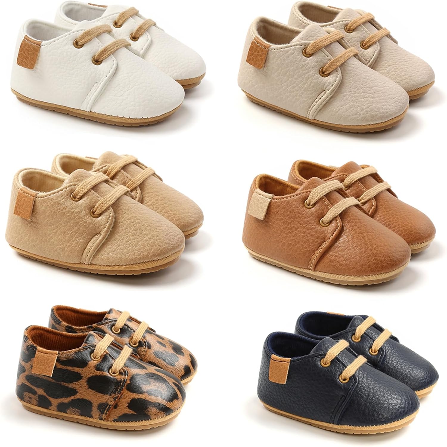 Baby Boys Girls Sneakers Soft Sole Non Slip Rubber Moccasins Newborn Oxford Loafers Toddler Crib First Walker Shoes Apricot 13CM | Soft Sole, Non Slip Rubber, Moccasins, Newborn Oxford Loafers, Toddler Crib First Walker Shoes