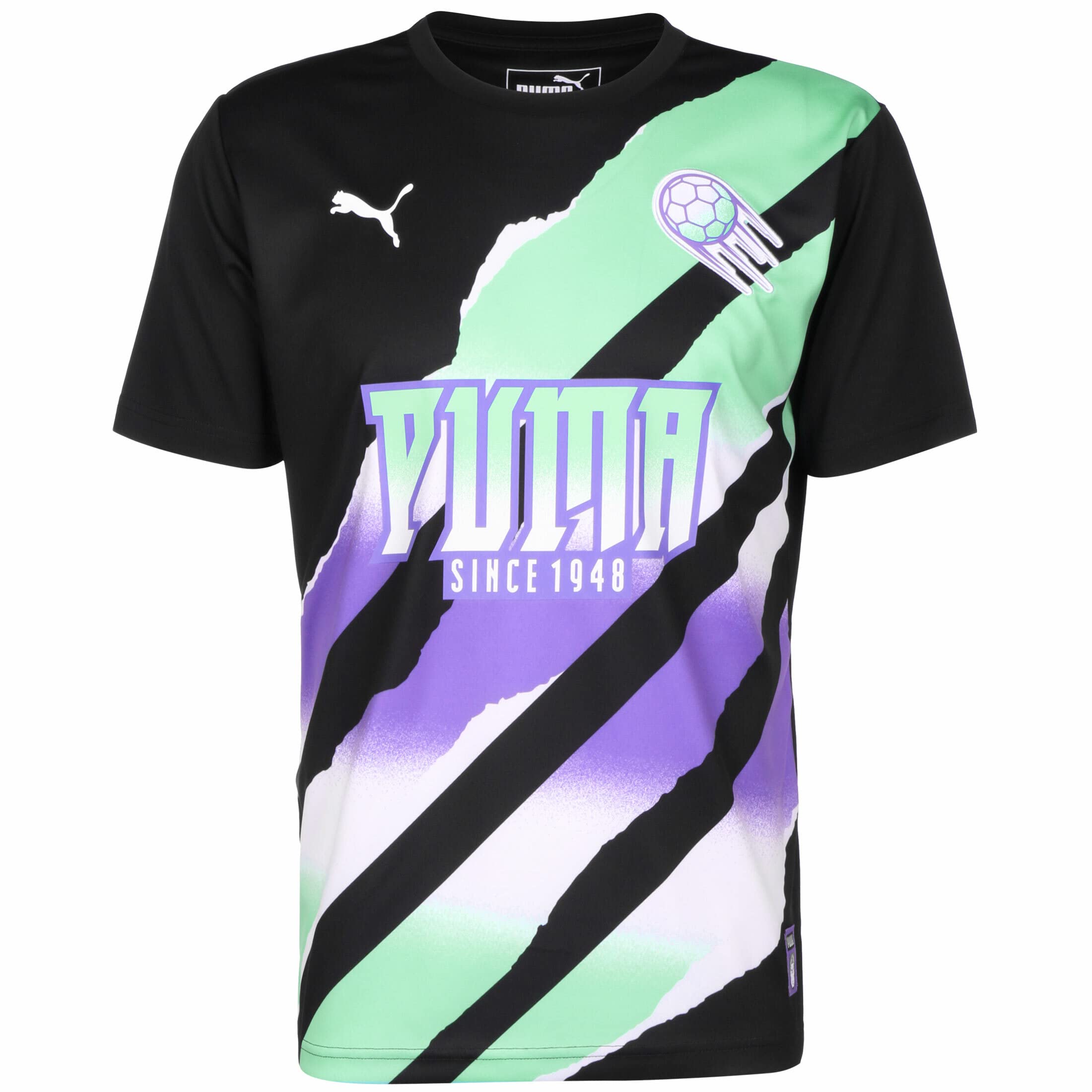 PUMA Retro Black Men's Football Shirt