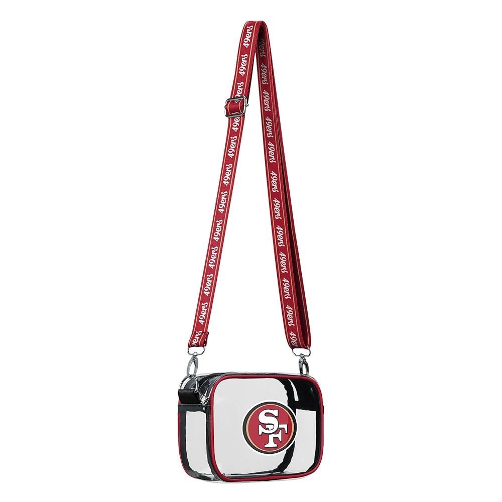 Amazon.com : FOCO San Francisco 49ers NFL Team Stripe Clear