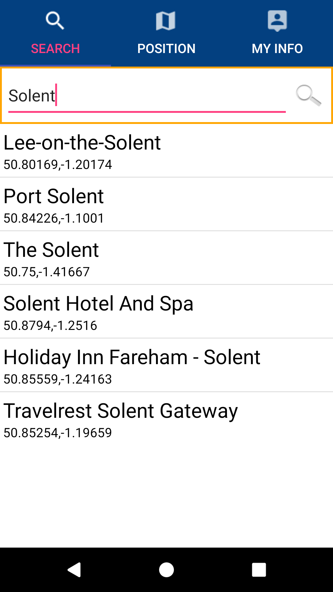 Navigation Solent Solent GPS Map Navigator - App on Amazon Appstore