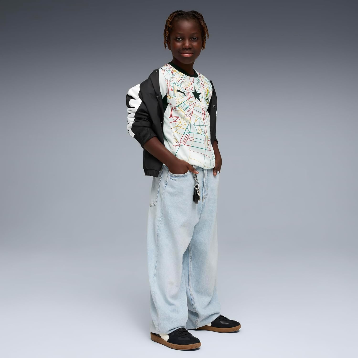 Puma Junior Ghana FA Home Jersey Replica