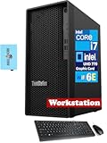 ThinkStation P360 Desktop &lpar;12-Core Intel i7-12700&comma; Intel UHD 770&comma; 32GB DDR5 RAM&comma; 1TB PCIe SSD&comma; WiFi 6E&comma; Bluetooth 5&period;1&comma; USB KYB and Mouse&comma; Win 11 Pro&rpar; with Dockztorm Hub