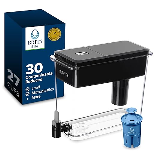 Brita 27 Cup Water Filter Dispenser with Elite Filter, NSF