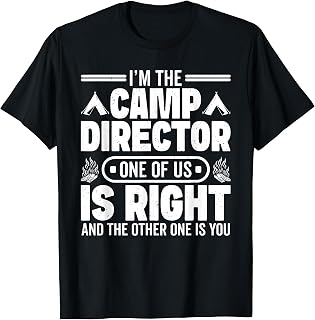 Funny Summer Camp Director T-Shirt
