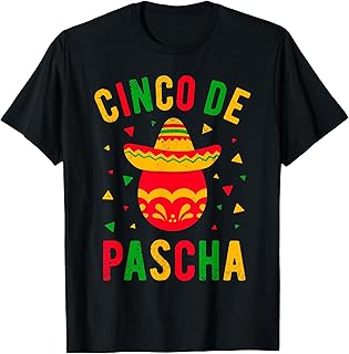 Funny Greek Orthodox Easter Egg Kalo Pascha Cinco de Mayo T-Shirt
