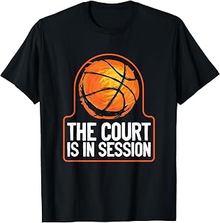 Basketball The Court Is In Session Championship Hoops Team T-Shirt