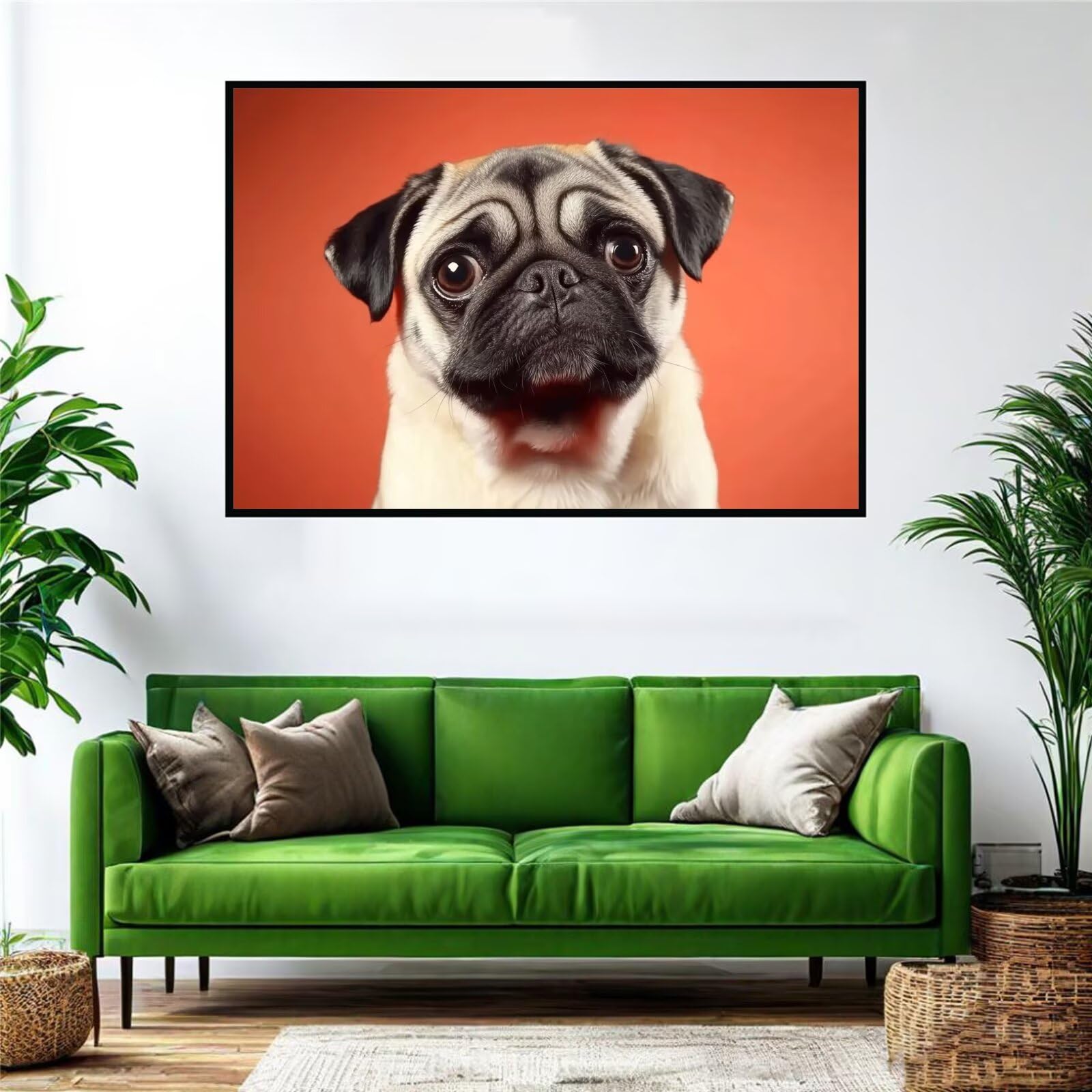 Puzzle 2000 Teile Erwachsene Tier 100x70cm,2000pcs Klassische Puzzles Hund Anspruchsvoll Jigsaw Spielzeug Puzzlespiel Lernspiel Impossible Holzpuzzle Geeignet für alle Altersgruppen Geschenk P-590