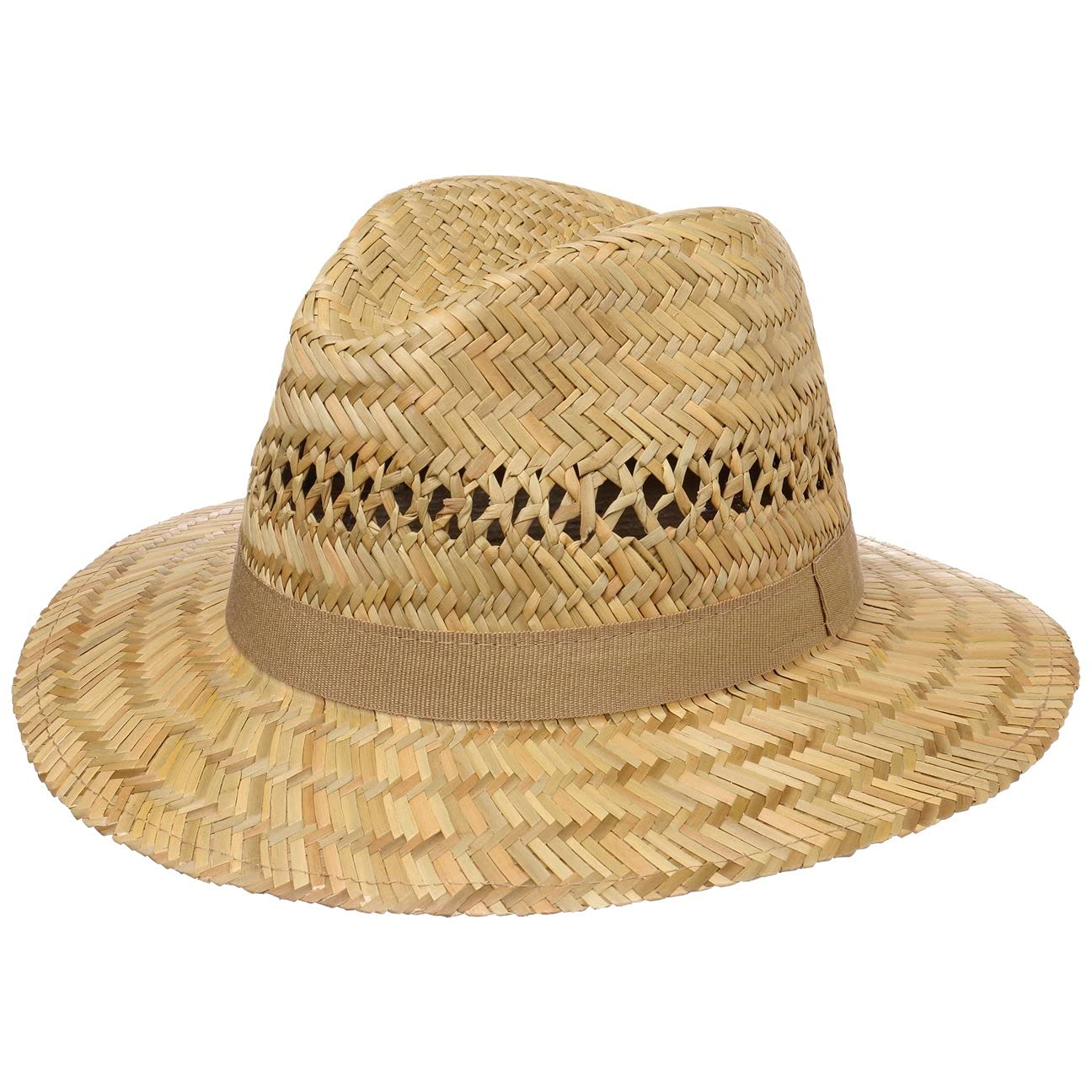 Lipodo Classic Traveller Straw Hat Men Nature 7-7 1/8