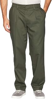 Dockers Men's Classic Fit Signature Lux Cotton Stretch Pants-Pleated (Regular and Big & Tall)