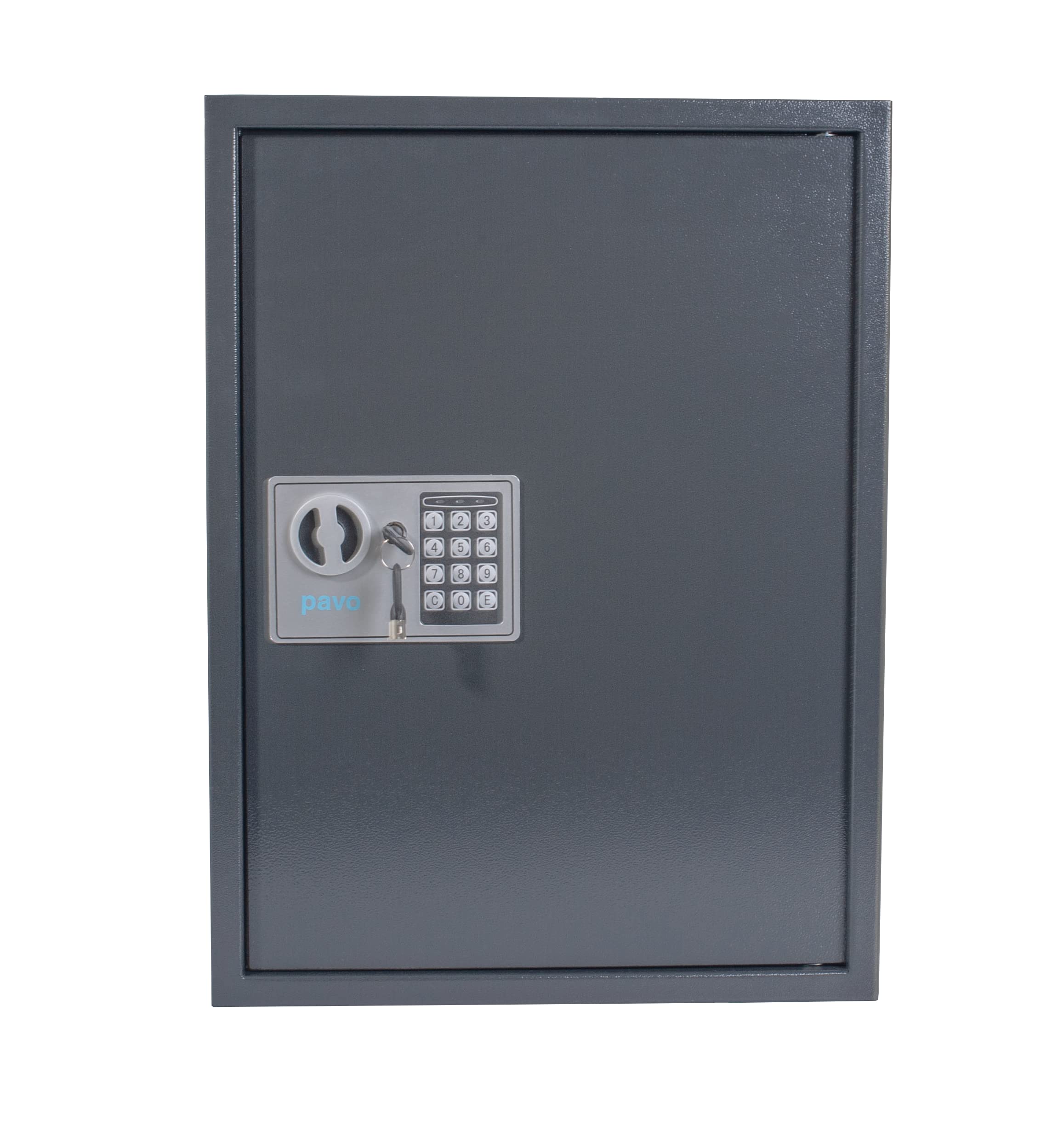 PAVO – Armoire à clés Haute sécurité Magnettag pour 50 clés – Gris foncé, 8013876