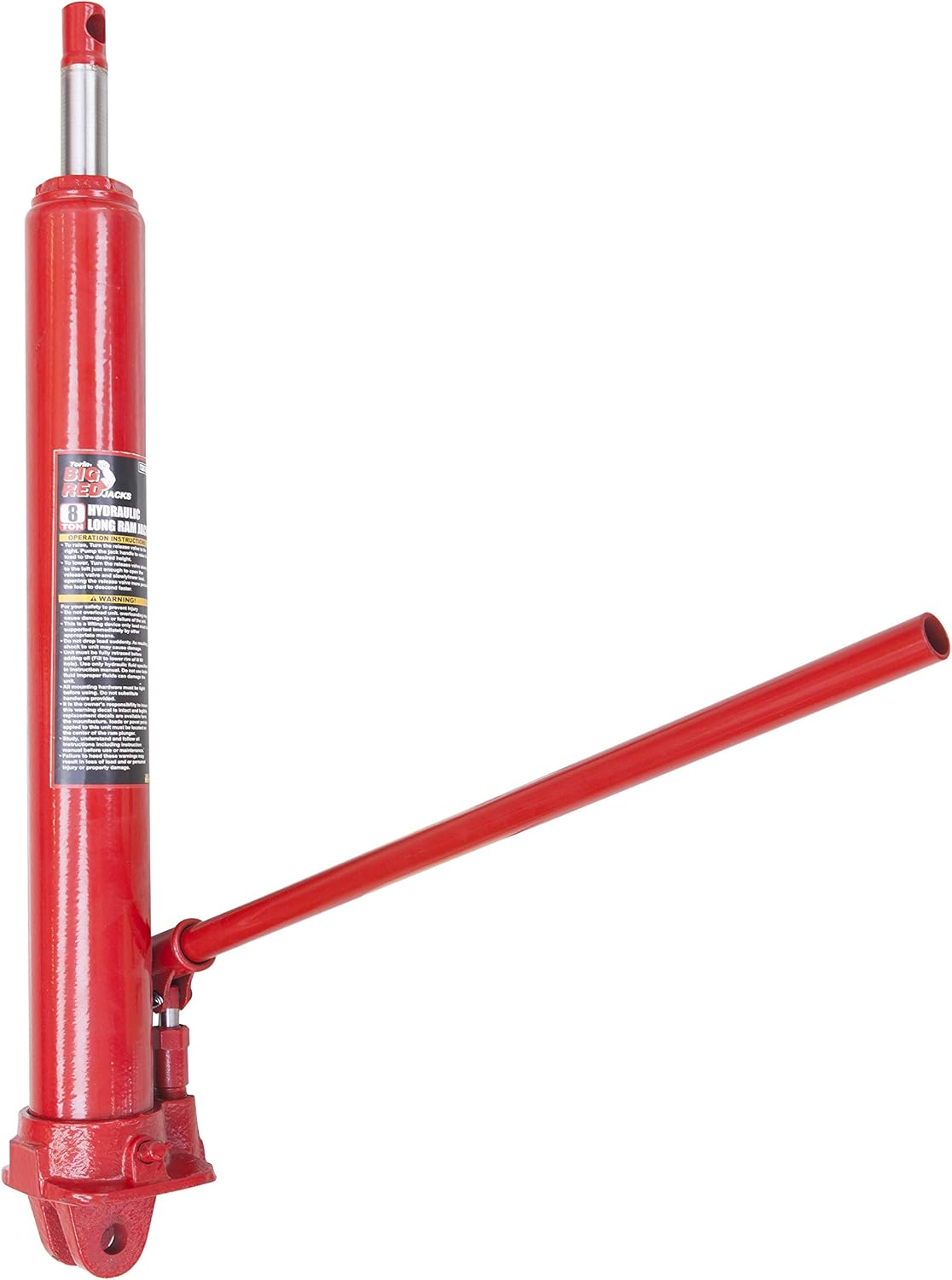 Up To 50% OFF BIG RED T30806 Torin Hydraulic Long Ram Jack with Single Piston Pump and Clevis Base (Fits: Garage/Shop Cranes, Engine Hoists, and More): 8 Ton (16,000 lb) Capacity, Red Get Popular Offer BIG RED T30806 Torin Hydraulic Long Ram Jack with Single Piston Pump and Clevis Base (Fits: Garage/Shop Cranes, Engine Hoists, and More): 8 Ton (16,000 lb) Capacity, Red