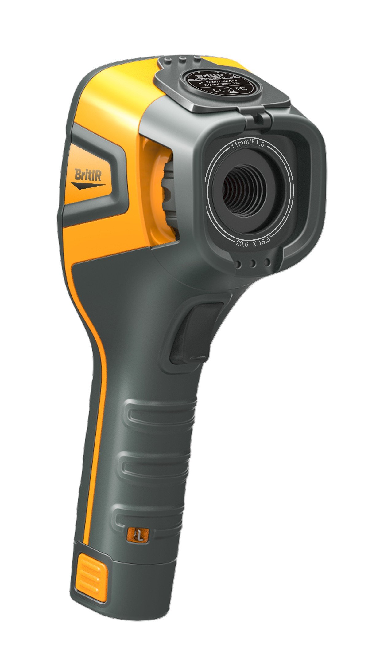 Guide BritIR B0 Compact Tool-like Thermographic Camera, Electrical/Mechanical Infrared Thermal Imager