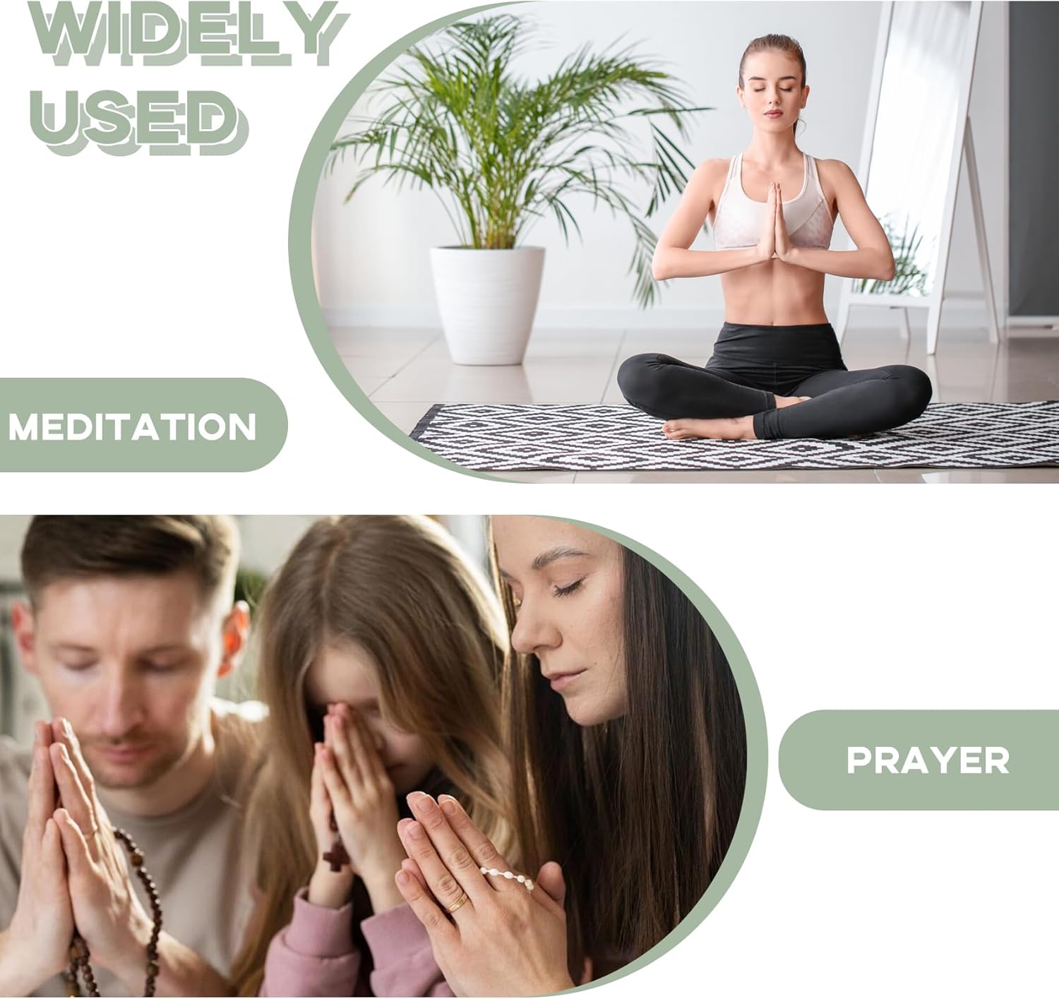 Meditation Bench,Adjustable Kneeling Meditation Stool,Metal Kneeling Stool with Non-Slip Cushion,Ergonomic Meditation Chair,Seiza Chair,Portable Yoga Stool for Meditation Yoga Home Prayer