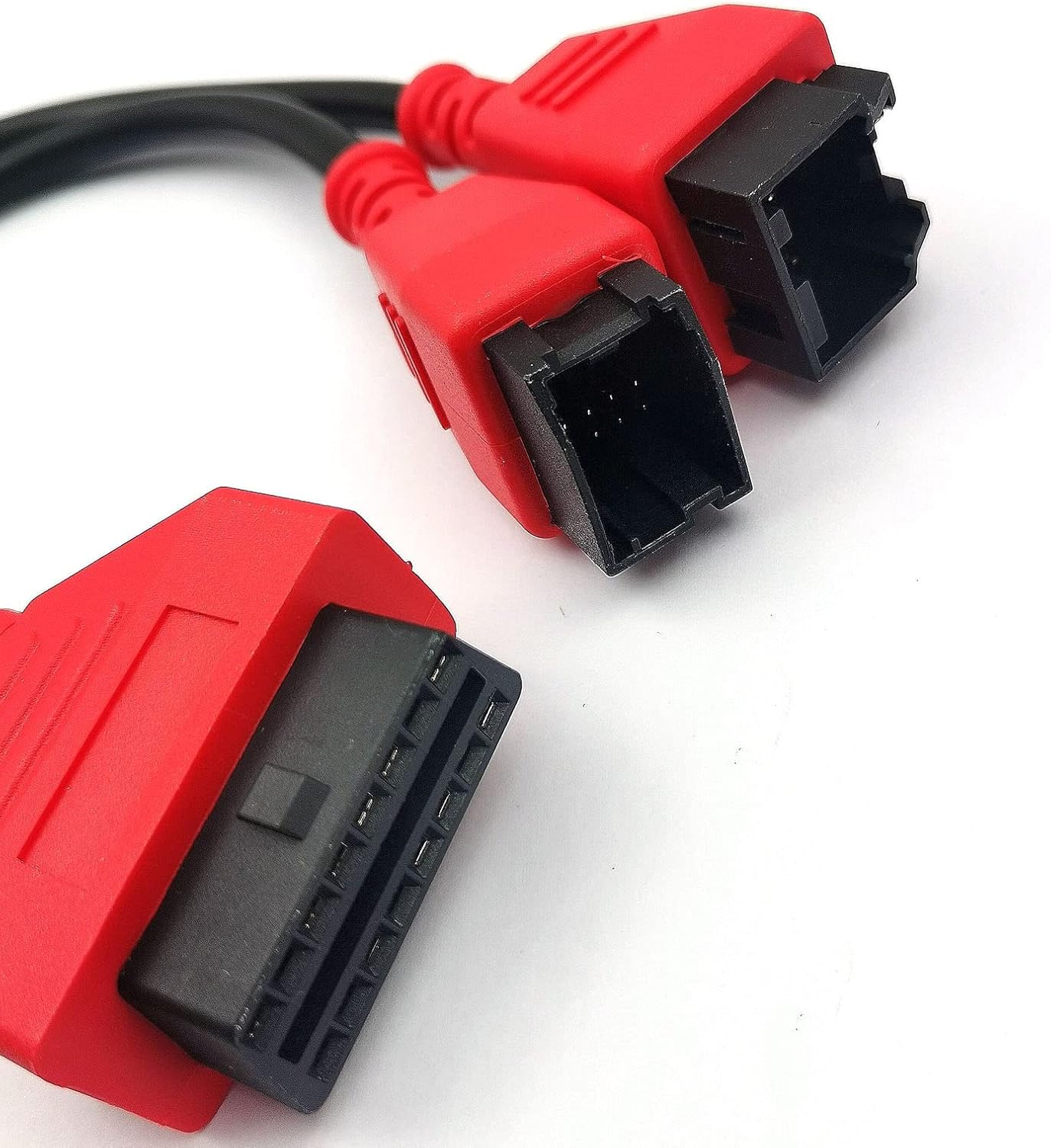DEVMO Cable Adaptor for Chry-sler Programming Cable 12+8 Cable Adaptor Connector Compatible with Autel MaxiSys MS908 MS906S 908S MS905