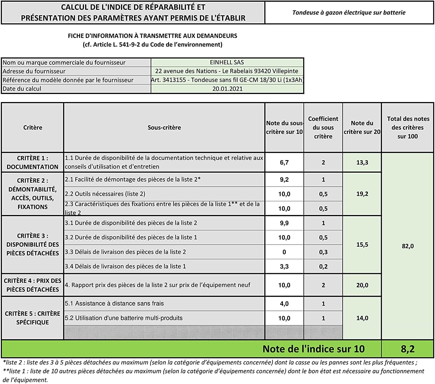 Einhell Tondeuse à Gazon sans Fil GE-CM 18/30 Li Kit Power X-Change 18 V Largeur de Coupe 30 cm Batterie 3,0 Ah Chargeur