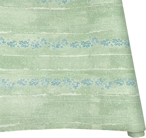 Miniatura 1 de Yifely Revestimiento de estante extraíble de papel autoadhesivo para muebles, para cubrir cajones y puertas de gabinetes, grano de madera verde,