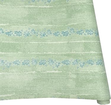 Yifely Self-Adhesive Furniture Paper Removable Shelf Liner for Covering Drawers Cabinet Doors, Green Wood Grain, 17.7 Inch by 9.8 Feet
