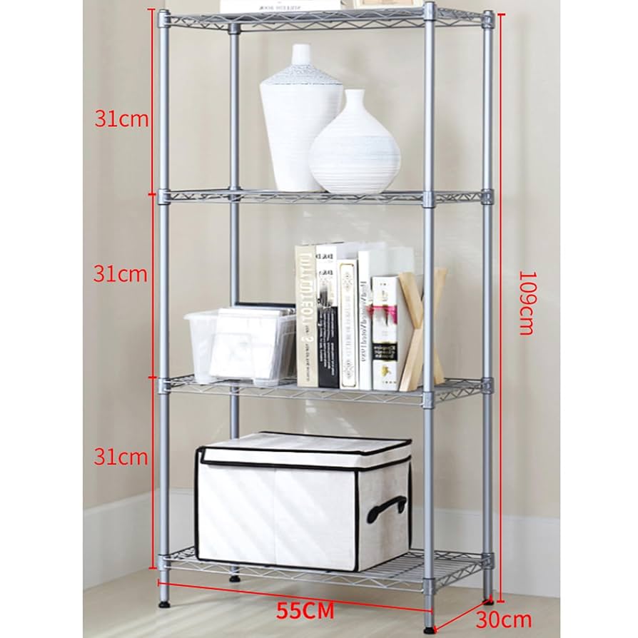 Amazon.co.jp: [SDS] ラック ガーデンラック 4段 幅50 奥行40 黒