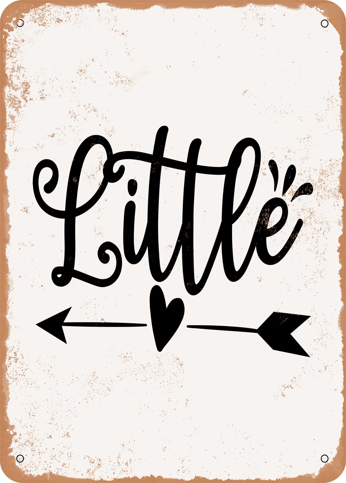 Metal Sign - Little - Vintage Look home decor