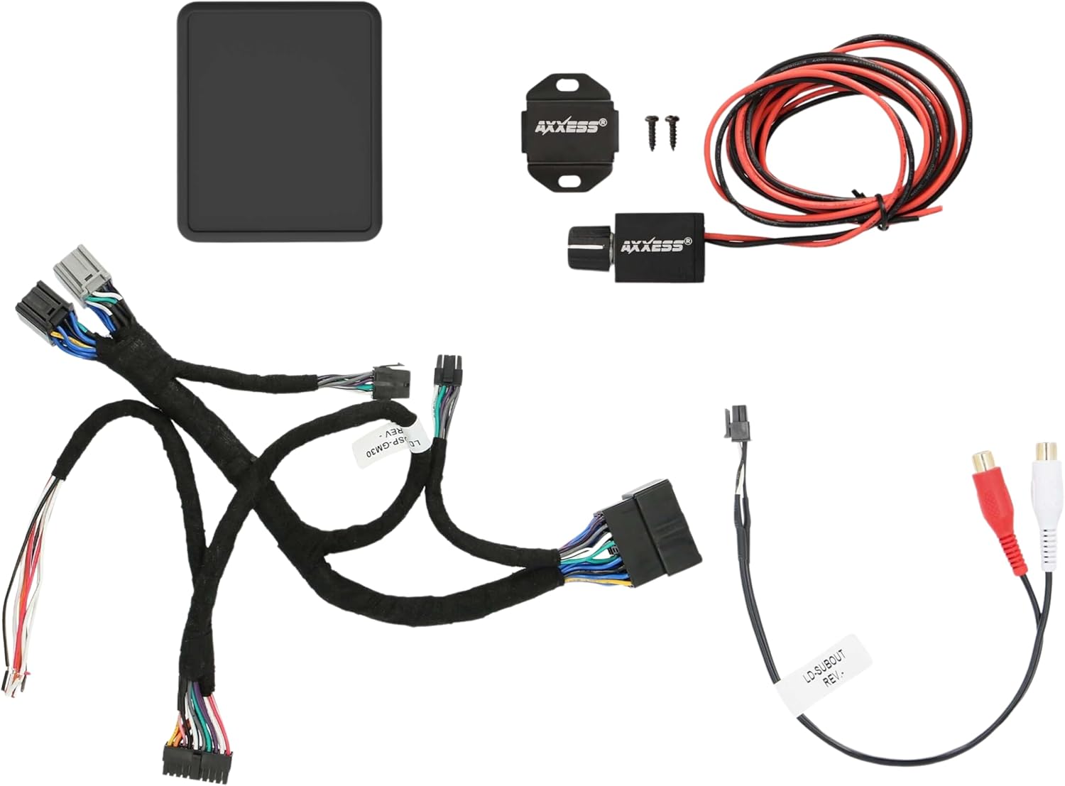 Axxess Integrate by Metra Subwoofer Interface for GM 2019-Up, Installation Accessories, Black, 7.6 x 6 x 3 Inches, 0.86 Pounds