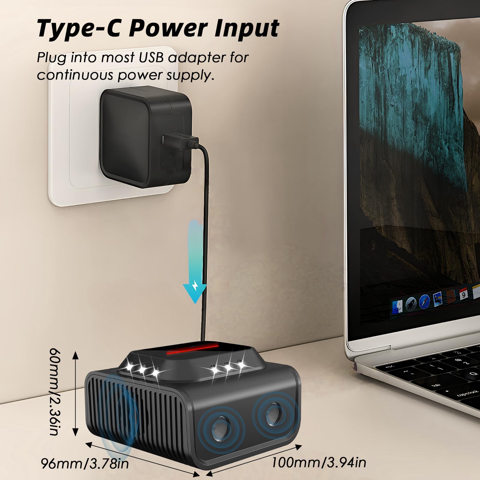 Ultrasons Souris et Rats, 360° répulsif à ultrasons avec 3 Modes de Fonctionnement, répulsif d'intérieur Contre Les rongeurs, Rats, tétranyques, Mites et Fourmis
