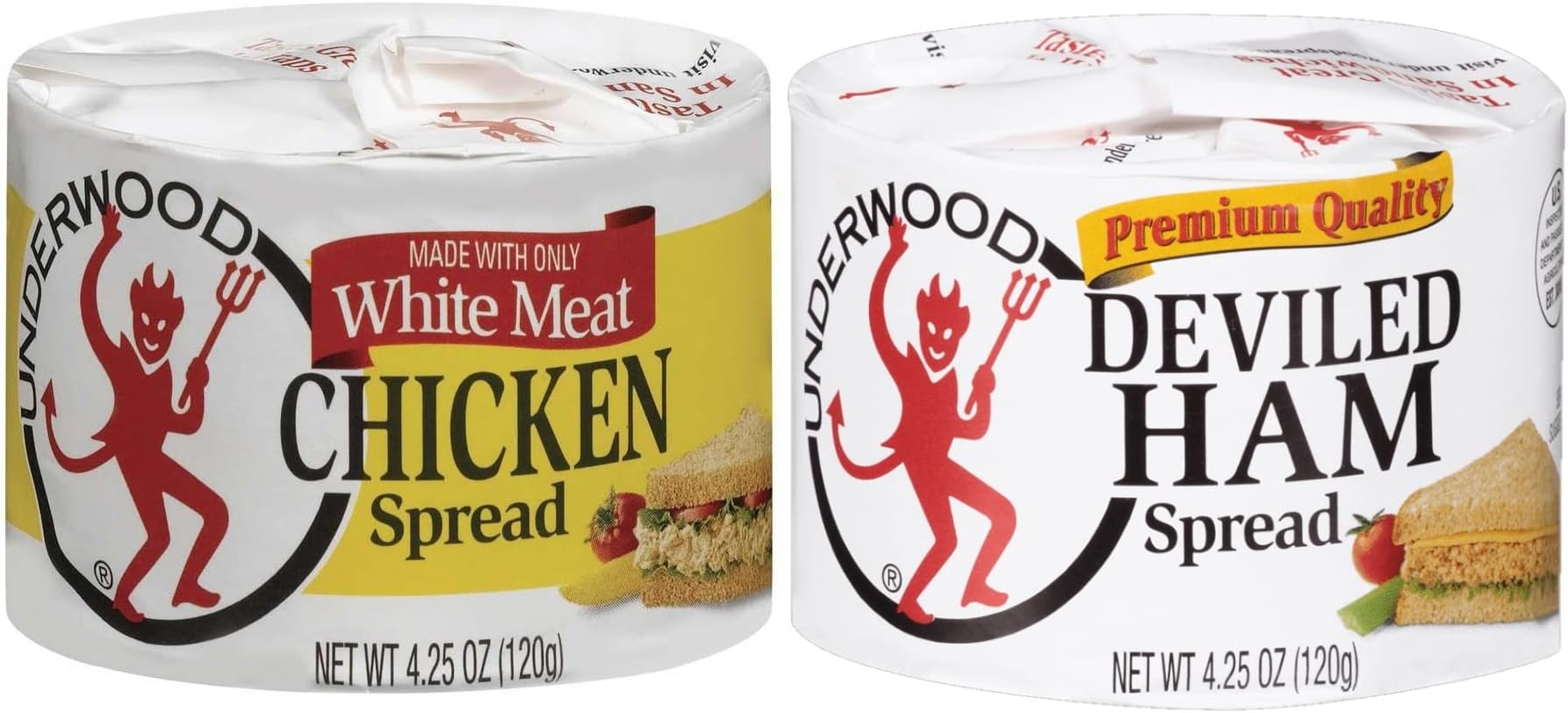 Underwood Liverwurst Spread 4.25 Ounce (Pack of 2