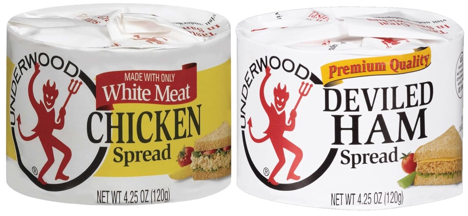 Underwood Chicken Spread and Deviled Ham Spread, Ubuy UK