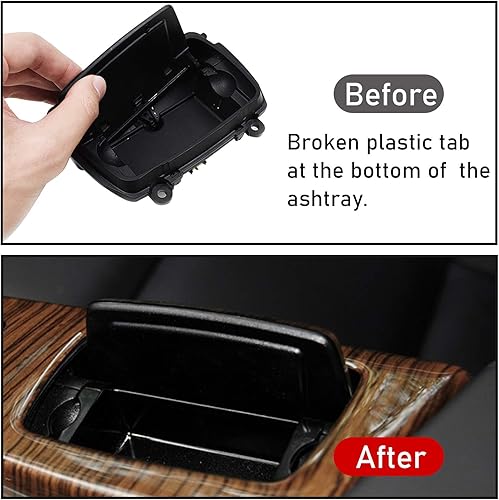 Miniatura 2 de Jaronx Reemplazo del cenicero de consola central BMW para BMW Serie 5 F10 F11 520i 523i 525i 528i 530d 535i-Reemplazo para 51169206347