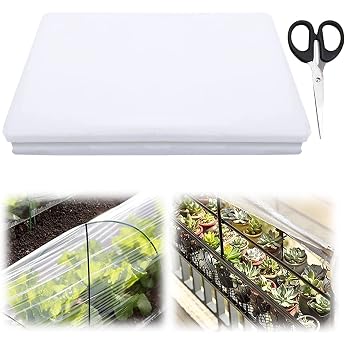 AFAIK Greenhouse Film Polyethylene Film Transparent 2 x 3 m Extra Thick