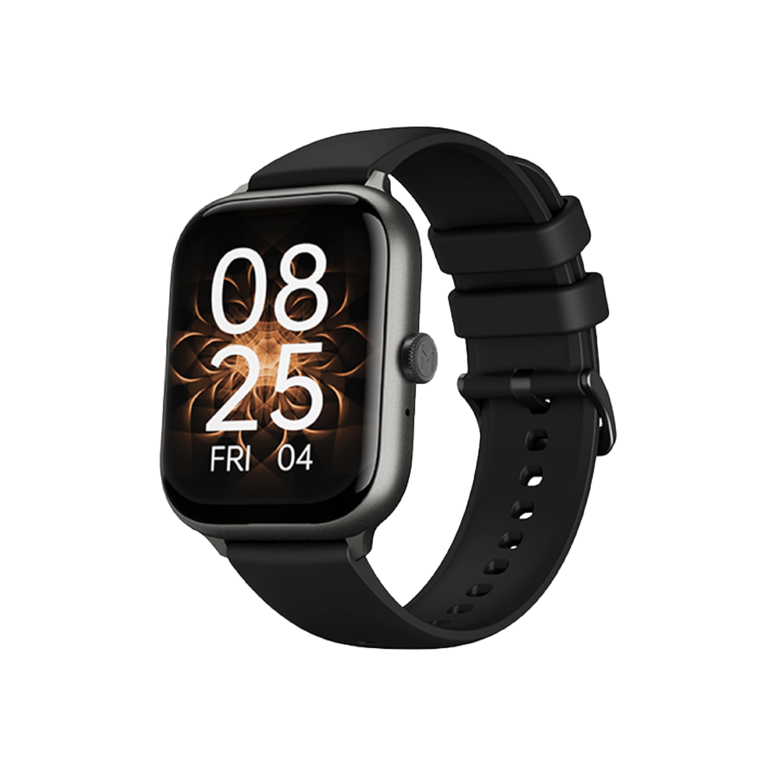 IMIKI FRAME ST1- Smartwatch uomo donna - Display AMOLED 1.78", Connettività Bluetooth, Autonomia 15 gg, Misura ossigeno nel sangue e Frequenza cardiaca, 100+ modalità fitness, Android e iOS, Black