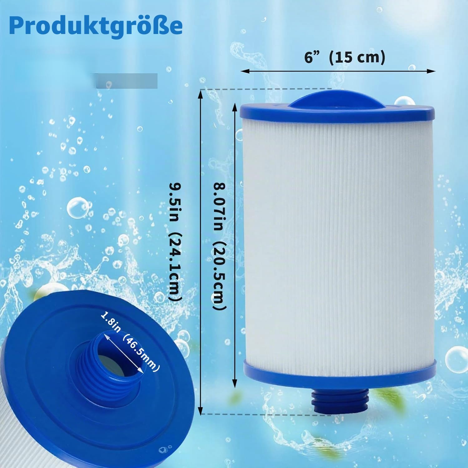 Spa-Filter für Whirlpoal, Pww50-Filter für Whirlpoal-Filter