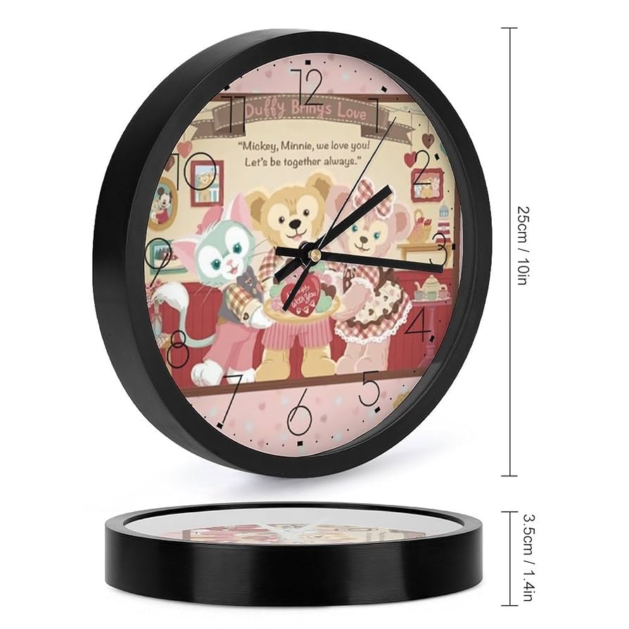 掛け時計 ダッフィー&フレンズ＊ Amazon.co.jp: ダッフィー＆フレンズ ウェア・スマイルズ