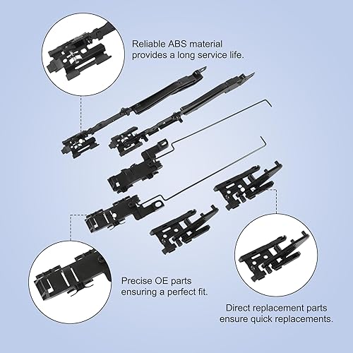 Miniatura 4 de CARMOCAR Kit de reparación de montaje de riel de techo corredizo para Ford F150 F250 F350 F450 2000-2016, Ford Expedition 2000-2017, Lincoln