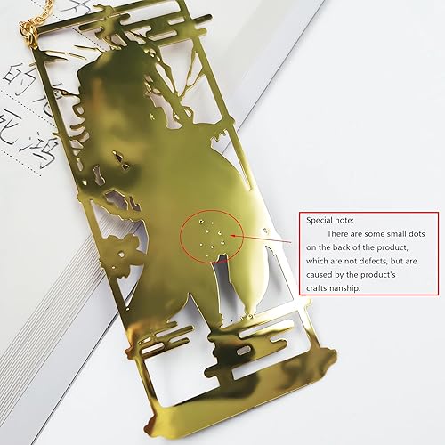 Miniatura 6 de Balladeer con cadena Original Genshin Impact Metal Bookmark - Colecciona todos tus personajes favoritos